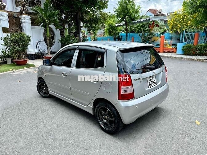 Kia Morning 2004 GLX 1.0 AT nội thất nỉ zin nguyên