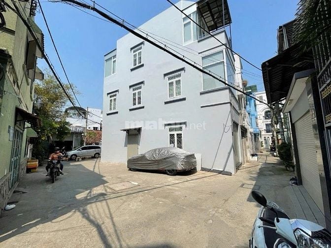 Hẻm xe hơi,Góc,Hoàng Hoa Thám,Ngang 4m,3Tầng,Gần Ngã Tư Ng Văn Đậu