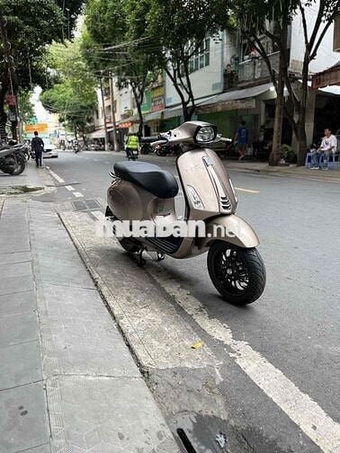 Vespa Piaggio nâu vàng, tft có hỗ trợ trả góp