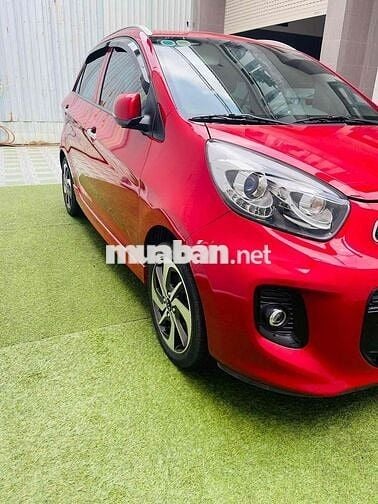 Kia Morning 2020 AT Luxury - số tự động, màu đỏ