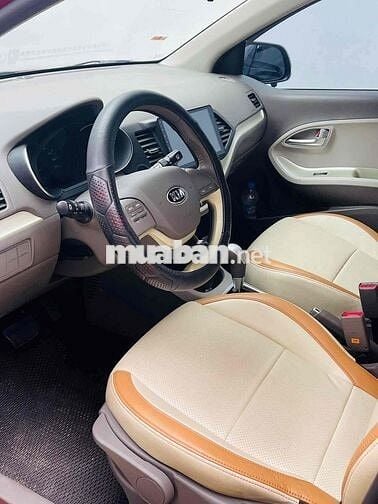 Kia Morning 2020 AT Luxury - số tự động, màu đỏ
