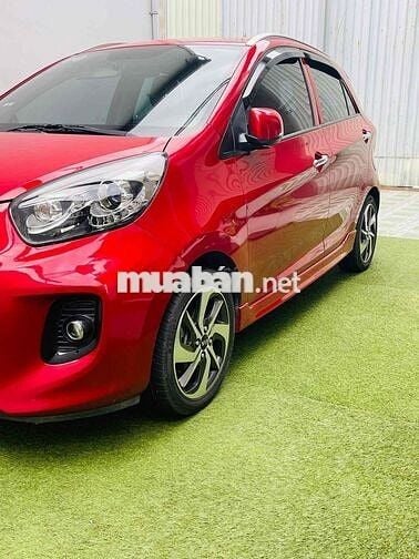 Kia Morning 2020 AT Luxury - số tự động, màu đỏ