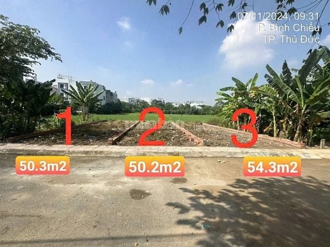 Đất bán chỉ 2,75 tỷ, SHR- khu phân lô đường Ngô chí Quốc, P.Bình Chiểu