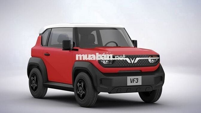 VF 3 Đỏ xe giao nhanh, đưa trước tối thiểu 50 tr