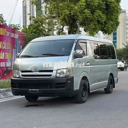 Toyota Hiace 2007 tải trọng 800kg 6 chỗ ngồi