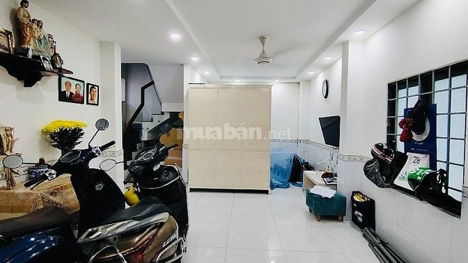 Không có căn thứ 2, Bán nhà 58m, 2 tầng BTCT Hoàng Văn Thụ Phú Nhuận 