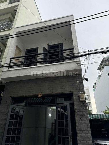 Cho thuê nhà hẻm 5m(XH) Đường số 4, P.B.H.Hòa A, Q.Bình Tân giá 9tr