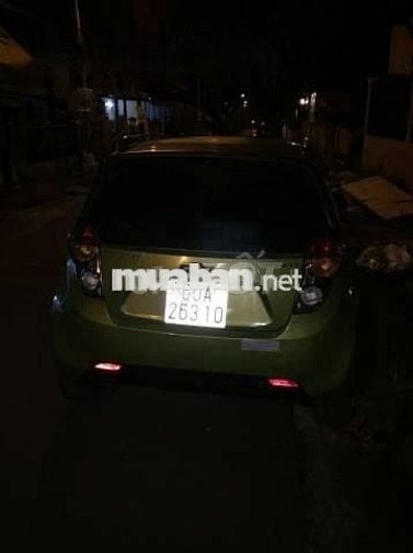 Chevrolet Spark đời 2012, màu xanh