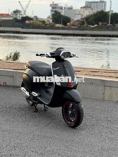 vespa sprin siêu lướt bản S đen nhám như xe new