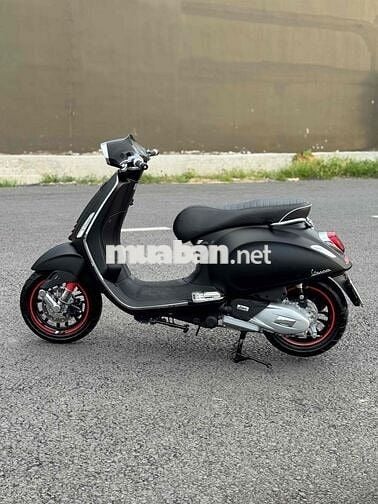 vespa sprin siêu lướt bản S đen nhám như xe new