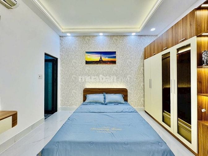 Bán nhà Bình Thạnh 67,2m2 giá 2 tỷ 590 triệu đường Nơ Trang Long, P13.