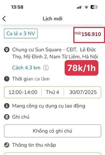 Tuyển giúp việc theo giờ thu nhập CAO, làm GẦN NHÀ