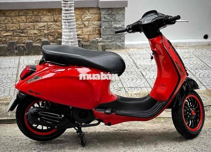 Vespa Sprint 2021 bản note led 2 tầng rin bs 43 .