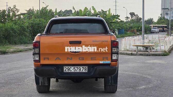 Bán xe Ford Ranger Wildtrak 2015 3.2 4x4AT màu cam