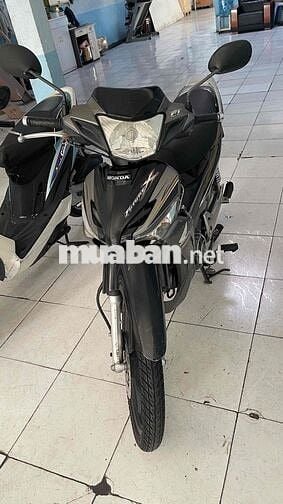 Honda future x màu xám đen, xe số rin nguyên