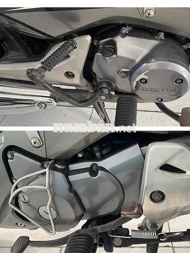 Honda future x màu xám đen, xe số rin nguyên