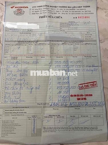 Pass Xe Wave RSX FI 2017 BSTP biển số cặp dễ nhớ