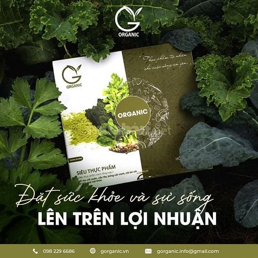 G.organic – thực phẩm hạnh phúc được gieo trồng từ tình yêu & sự thật