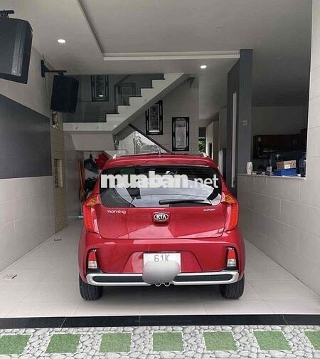 Kia Morning 2020 AT Luxury - Số tự động, màu đỏ