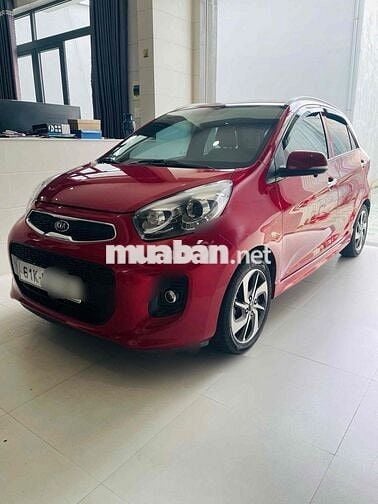 Kia Morning 2020 AT Luxury - Số tự động, màu đỏ