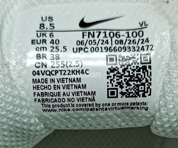 Giày Nike Winflo 10 xách tay Mỹ về mới 100% 