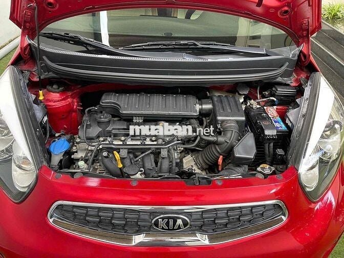 Kia Morning 2020 AT Luxury - Số tự động, màu đỏ