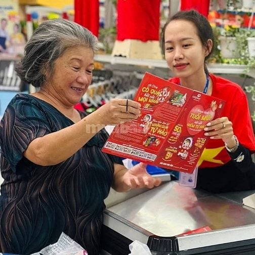 TUYỂN GẤP NHÂN VIÊN BÁN HÀNG TẠI CÁC KHU VỰC TP HCM 