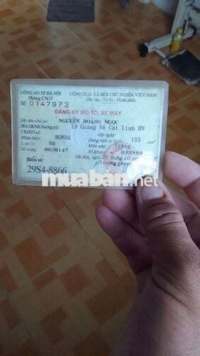 Do dư dùng nên cần bán xe @150