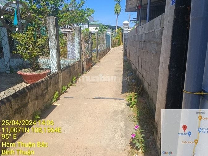 Full thổ cư 316m2 có nhà tại Hàm Đức, Bình Thuận, giá tốt nhất 1,25 tỷ
