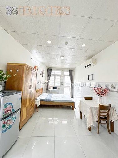 ✨CĂN HỘ STUDIO GẦN SÂN BAY – FULL NỘI THẤT – BAN CÔNG THOÁNG MÁT✨