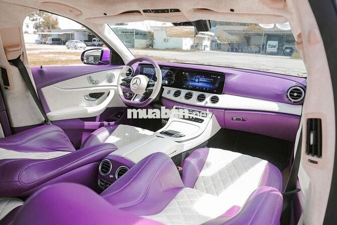 Mercedes E300 AMG  2021 lên full nội thất cực đẹp