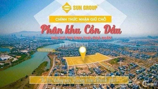 “SỐT” ĐẤT NỀN HÒA XUÂN: 600 LÔ RA HÀNG – VỊ TRÍ ĐẸP, GIÁ TỐT, SỔ SẴN