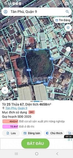Cho thuê đất đường Võ Nguyên Giáp quận 9 giá 180 triệu 