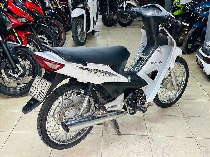 XE MÁY THỊNH PHÁT - WAVE A 100 TRẮNG MÁY ZIN CHẤT