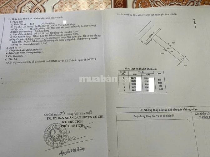 Nhà cấp 4 cực kỳ rộng rãi, SHR, 161,3m2, Trung Lập Hạ, Giá 890 Triệu.