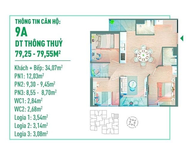 CHỈ 4,2 TỶ – SỞ HỮU NGAY CĂN HỘ 2PN, 2VS FULL NỘI THẤT CAO CẤP 