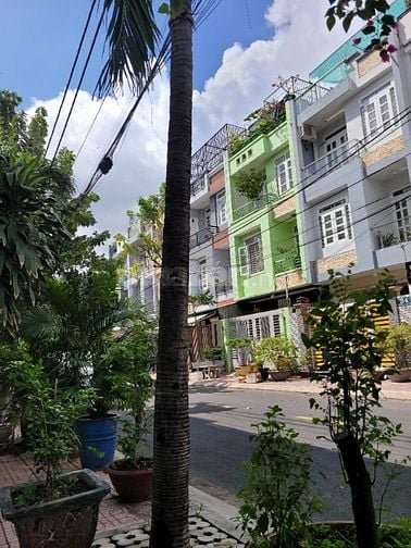 Nhà mt Kinh Doanh KDC Him Lam F7 Q8 Phạm Thế hiển 4 tầng (5x19) rẻ 1