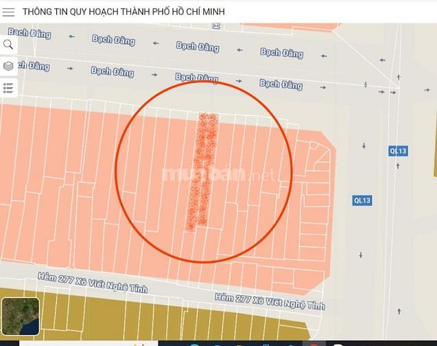 BÁN NHÀ MẶT TIỀN : 19 - 21 BẠCH ĐẰNG - P. 15 - Q. BÌNH THẠNH 