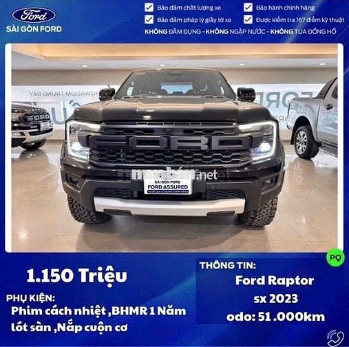 Ford Ranger 2019 Raptor 2.0L 4x4 AT - 25000 km