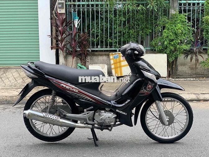 Xe suzuky 2010 ReVo màu đen mới len ken 90 %