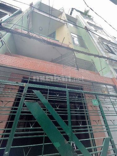 Bán Nhà Hẻm Đường Lý Chính Phường 7 Quận 3 4,2x12m 1 Trệt 3 Lầu ST 7PN