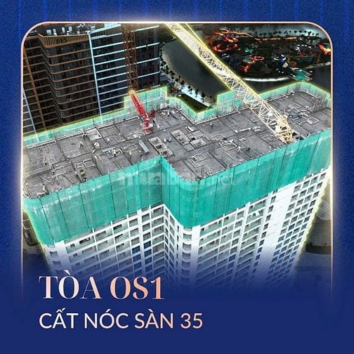 Căn 2 PN Opus One Vinhome Quận 9 view nội khu Tặng 500tr, xe VF3,