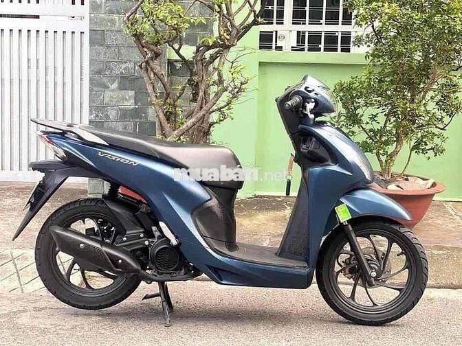 honda vision xanh nhám
