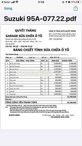 Bán Suziki APV biển đẹp : 95A-077.22