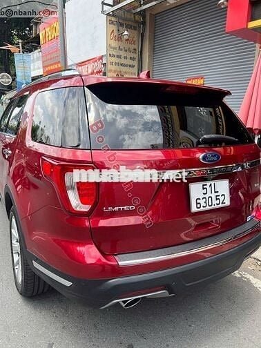 Ford Explorer 2019 2.3L Ecoboost -Màu đỏ