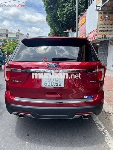 Ford Explorer 2019 2.3L Ecoboost -Màu đỏ