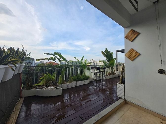 Cho thuê căn hộ sân vườn Opal Garden 2PN, view hồ bơi đẹp nhất khu
