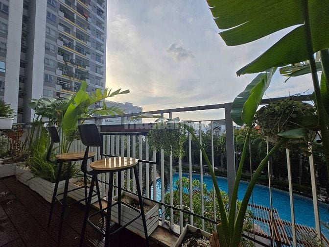 Cho thuê căn hộ sân vườn Opal Garden 2PN, view hồ bơi đẹp nhất khu