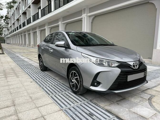 Toyota Vios E 1.5CVT 2022 màu xám bạc