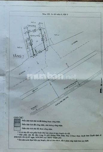Bán nhà mặt tiền Điện Biên Phủ, Bình Thạnh, 12x22m, giá chỉ 92 tỷ